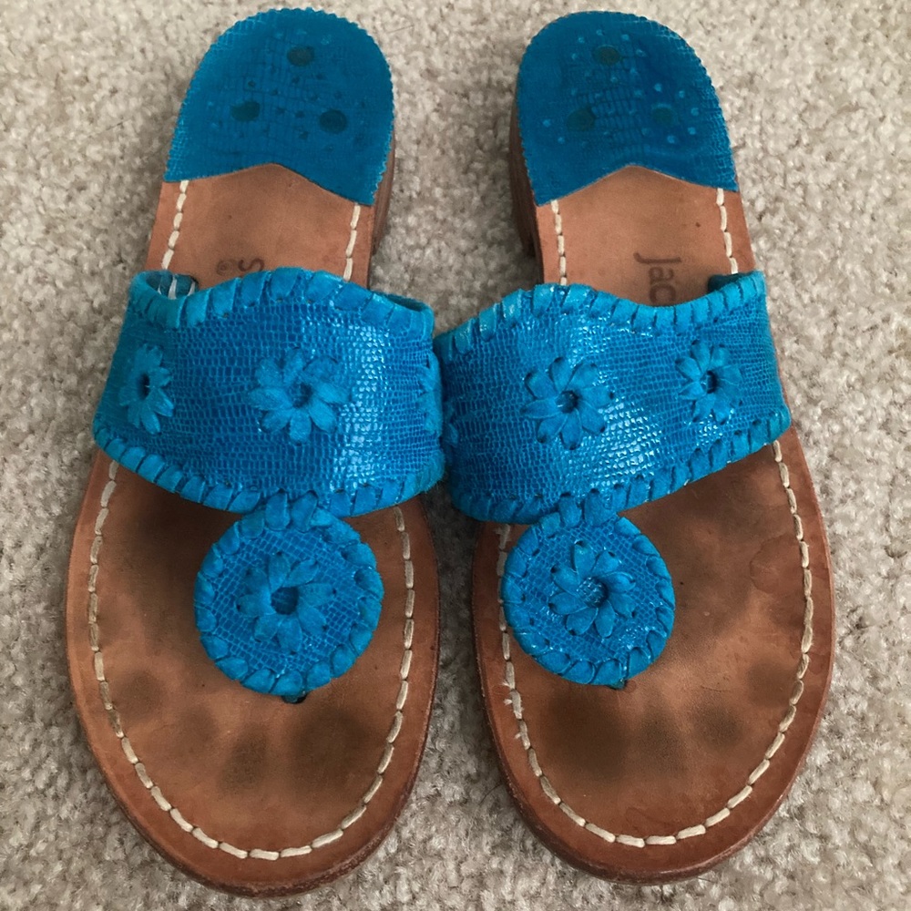 Jack Rogers Sandals Turquoise